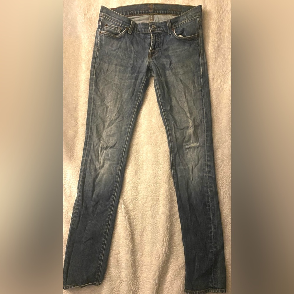 For all 7 mankind jeans, size-26, low rise jeans